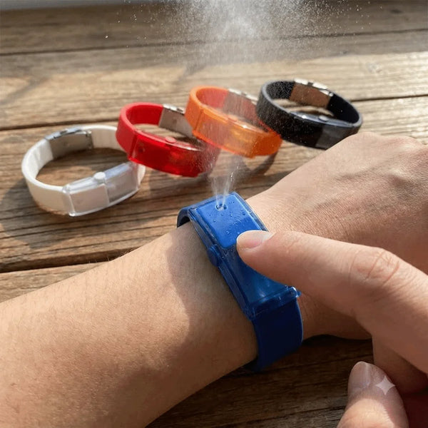 Refillable Scent Diffuser Bracelet – Lightweight Adjustable PVC Wristband