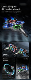 2.4G Remote Control Stunt Aircraft with LED Lighting, Gyro & 360° Rolls