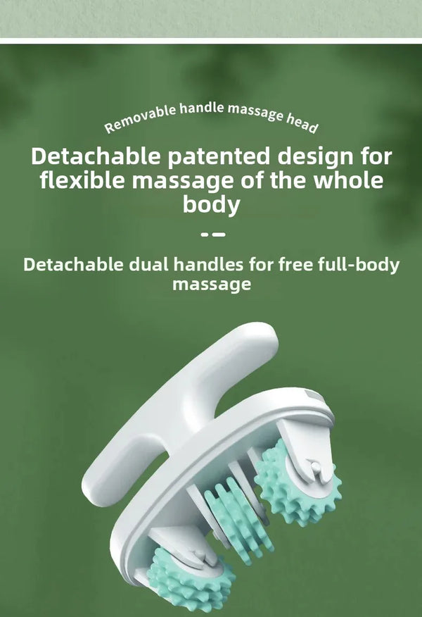 Ring Leg Massager Massage Roller with Detachable Handles for Full Body Relaxation