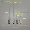 Stainless Steel High Pressure Cleaning Needle Nozzle – 1/4" Quick Connect Deep Cleaning Sprayer