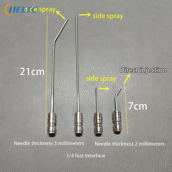 Stainless Steel High Pressure Cleaning Needle Nozzle – 1/4" Quick Connect Deep Cleaning Sprayer