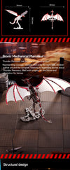 DIY Assembly 3D Metal Mechanical Model Kit – Scorpion, Cheetah, Wasp, Falcon, Pterosaur & Phoenix