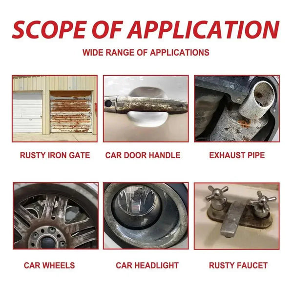 Metal Rust Remover & Converter Paint – Water-Based Anti-Rust Coating (100g / 300g)