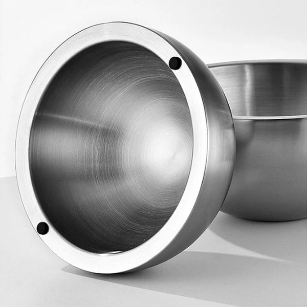 Chilled Serving Bowl – Double-Walled Stainless Steel Insulated Bowl for Dips, Sauces & Salads