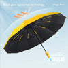 Automatic Windproof Umbrella with 72-Bone Frame & UV Protection