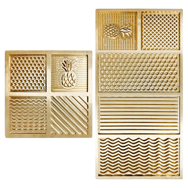 Luxury Brass Ice Stamp for Cocktails
