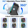 Magnetic Induction Phone Stand Speaker with RGB Light & Bluetooth