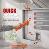 Magnetic Wire Puller with Stainless Steel Leader & Stud Finder