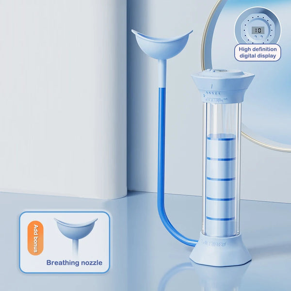 Adjustable Diaphragm Breathing Trainer – Lung Capacity & Respiratory Muscle Exercise Device