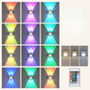 RGB Motion Sensor Night Light – 16 Color Remote Control LED Atmosphere Lampd