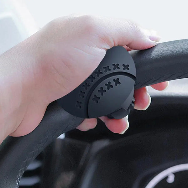 Steering Wheel Spinner Knob with Non-Slip Grip & 360° Rotation