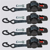 Automatic Retractable Ratchet Tie-Down Strap – Self-Tensioning Cargo & Luggage Securing Belt