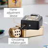 Rotating Dice Playing Cards Windproof Green Flame Gas Lighter – Novelty Collectible Pocket Lighter