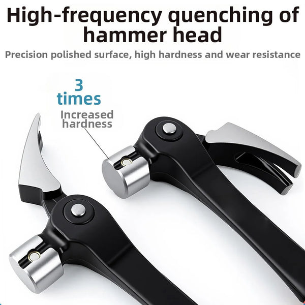 Magnetic Nail Holder, Three-Angle Head & Comfort Grip Handle