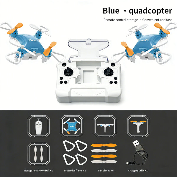 Pocket Mini RC Drone – Lightweight 4-Channel Quadcopter with 150m Range