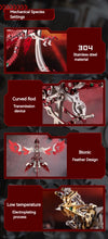 DIY Assembly 3D Metal Mechanical Model Kit – Scorpion, Cheetah, Wasp, Falcon, Pterosaur & Phoenix