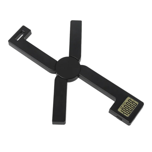 Compact Folding Digital Kitchen Scale, Accurate Foldable Portable Scale Easy to Read LCD Display