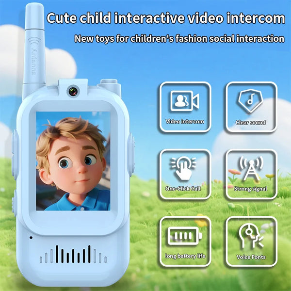 Children'sVideo Walkie Talkies with 2-Inch HD Screen