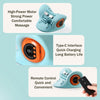 Electric Neck Cervical Traction Massager – EMS Heated Vibration Massage Pillow for Neck & Spine Relaxation