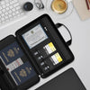 Hard-Shell Fireproof Document Box with Lock – Portable Secure Organizer for Home, Office & Travel
