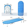 Folding Desktop Ironing Board with Reinforced Frame and Built-In Clothes Storage