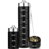 7-Day Waterproof Pill Organizer – Large Capacity Aluminum Alloy Travel Medicine & Supplement Container