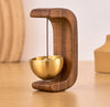 Japanese Wooden Wind Chime Door Bell – Magnetic Hanging Entrance Chime Decoration