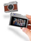 Retro Mini Digital Camera – 1080P Full-HD Video Recorder with LED Fill Light and 0.96" IPS Screen