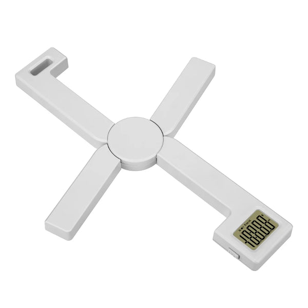 Compact Folding Digital Kitchen Scale, Accurate Foldable Portable Scale Easy to Read LCD Display