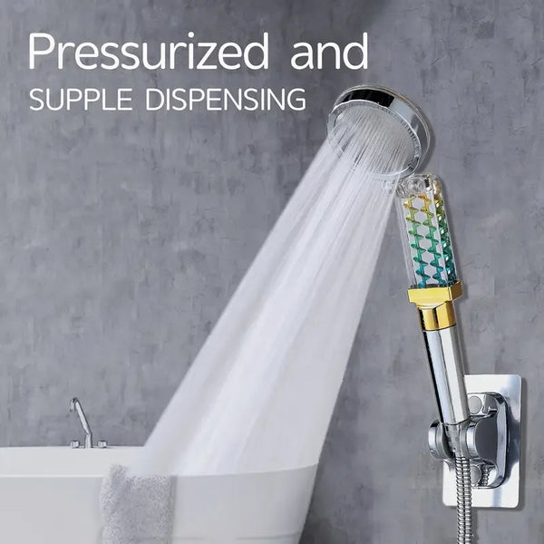 Twin Turbo High-Pressure Shower Head