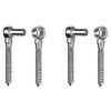 Stainless Steel Wood Gate Bolt – Rust-Resistant Farm Fence Hardware