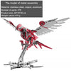 DIY Assembly 3D Metal Mechanical Model Kit – Scorpion, Cheetah, Wasp, Falcon, Pterosaur & Phoenix