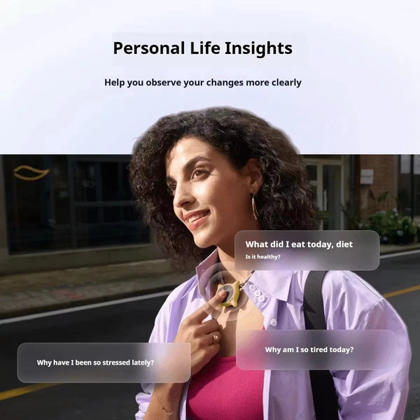 Wearable AI Vlogging Camera with Auto-Edit & IP67 Waterproof Design