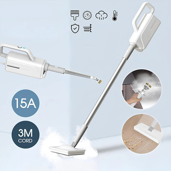 High-Temperature Steam Mop Cleaner for All Floors & Kitchen Use