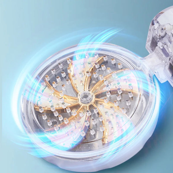 Twin Turbo High-Pressure Shower Head