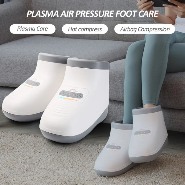 Smart Electric Heat & Air Pressure Foot Massage Shoes