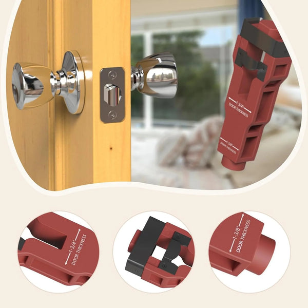 Professional Door Latch Mortise Installation Kit