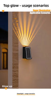 Solar Wall Washing Lamp – Outdoor Waterproof Courtyard Spotlight & Landscape Wall Decoration Light