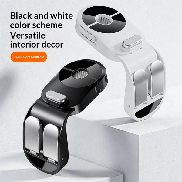Car Seat Back Hook with Hidden Mount – Universal Headrest Storage Hanger