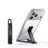 Desktop Aluminum Alloy Folding Phone Holder – Portable Keychain Universal Smartphone Stand