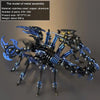DIY Assembly 3D Metal Mechanical Model Kit – Scorpion, Cheetah, Wasp, Falcon, Pterosaur & Phoenix