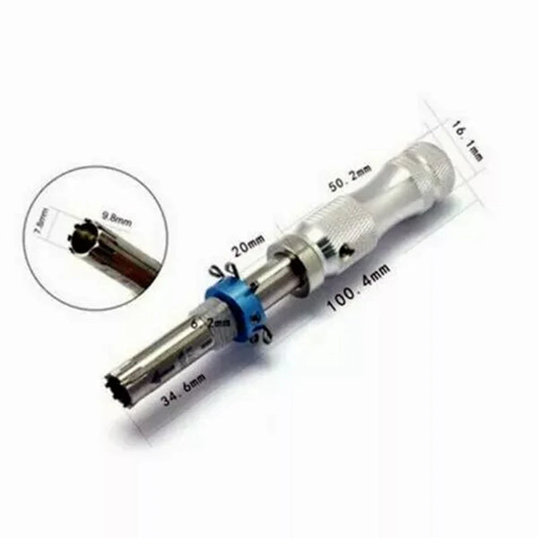 3Pcs 7-Pin Stainless Steel Tubular Lock Tool Set