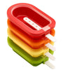 Stackable Silicone Popsicle Mould with Lid & Sticks – Reusable Ice Maker