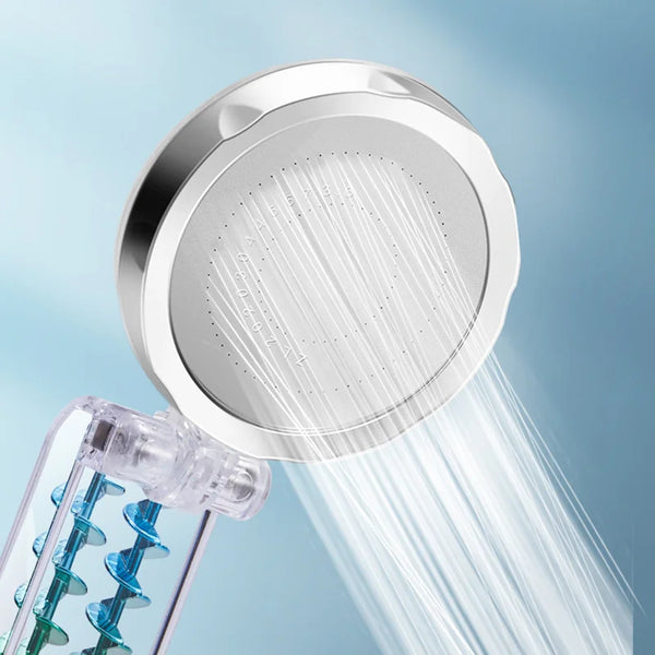 Twin Turbo High-Pressure Shower Head