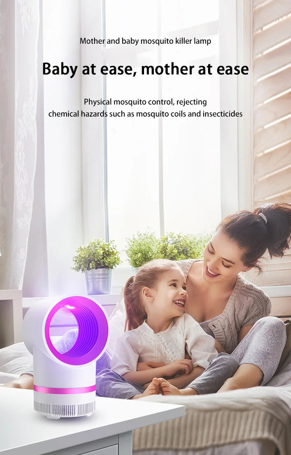 UV Mosquito Killer Lamp – Silent USB Bug Zapper for Indoor Use