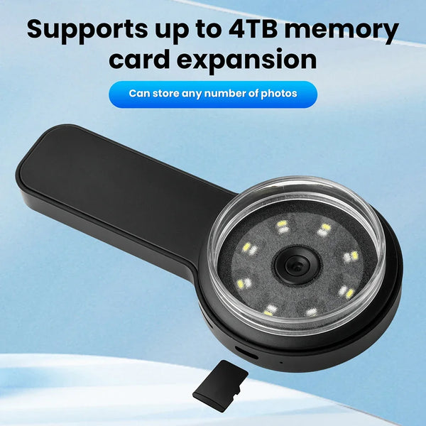 Handheld Digital Microscope with 100X Magnification and 2-Inch IPS Screen