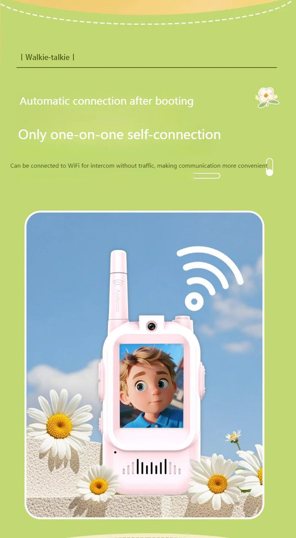 Children'sVideo Walkie Talkies with 2-Inch HD Screen