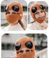 Windproof Warm Mask with Integrated Ear Protection & Glasses Cover for Children and Adults