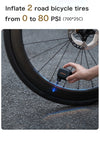 AIRBANK Mini Portable Bicycle Pump – Rechargeable 100PSI Electric Bike Tire Inflator