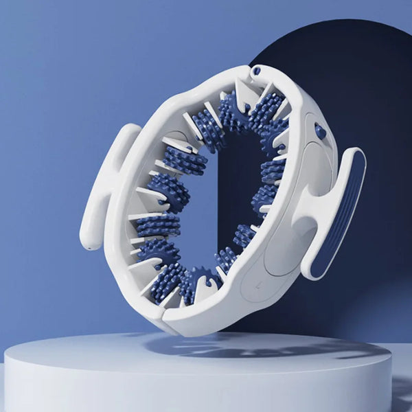 Ring Leg Massager Massage Roller with Detachable Handles for Full Body Relaxation